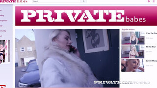 Private.com - A méretes tőgyes Elizabetha Romanova rábukik a farokra