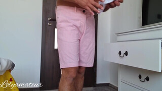 lolyamateur - Méretes kannás házastárs popsiba dugva
