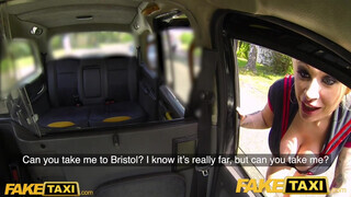 Fake Taxi - Sophie Anderson az óriás csöcsű világos szőke milf