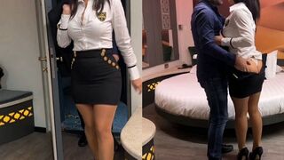 Végre megbasztam a méretes didkós méretes seggű milf titkárnőmet a hotel szobában